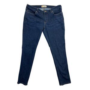Carhartt Jeans Womens 16R Blue Denim Layton‎ Slim Fit Skinny Leg